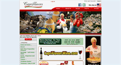 Desktop Screenshot of capriflavors.com